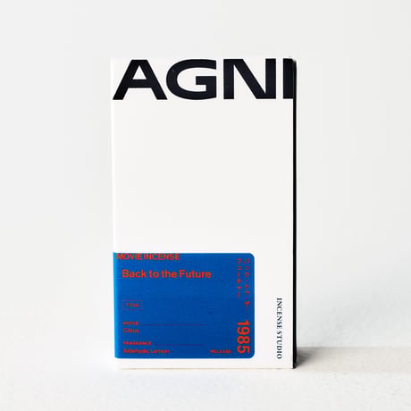 " AGNI TOKYO " Incense - Back to the Future / バック・トゥ・ザ・フューチャー