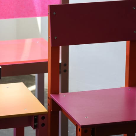 “JOY OBJECTS“ CHAIR ONE TANGERINE & DREAM