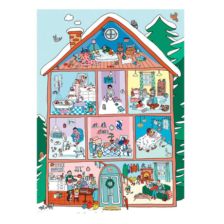"Coucou Suzette" HOME SWEET HOME JIGSAW PUZZLE