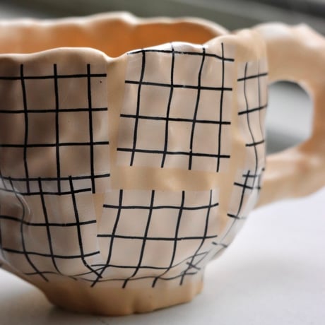 "SHOKKI" Mug - M - pattern