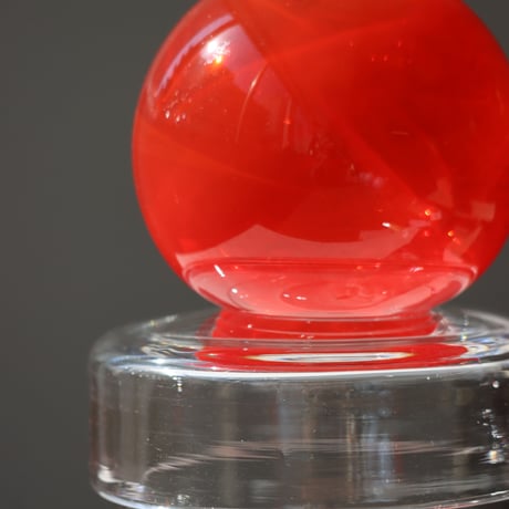 " RUKA Glass " ORB CANISTER - D