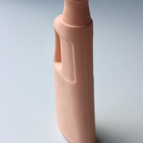 "Foekje Fleur" porcelain bottle vase - orange -
