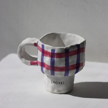 "SHOKKI" Mug - M - pattern