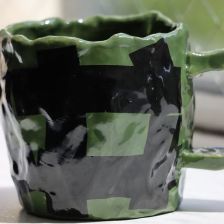"SHOKKI" Mug - M - pattern