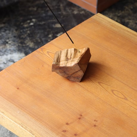" TORINOKI FURNITURE " Wood Incense Holder / お香立て