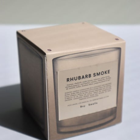 "Boy Smells"   RHUBARB SMOKE