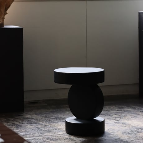 "Reset" Balancing stool - Black -