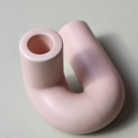 "OCTAEVO" Templo Candle Holder - pink  -
