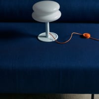 "ILKW." SNOWMAN 22 TABLE - WIHTE & ICE BLUE