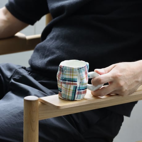 "SHOKKI" Mug - M - pattern