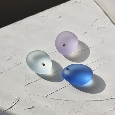 "Somini Studio" SEA STONE  incense holder - blue -