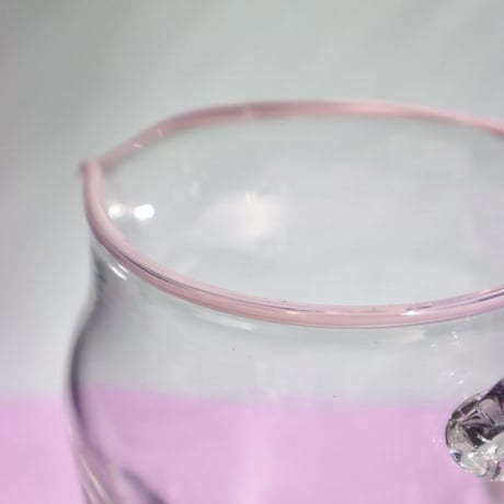"30110" Fluffy Clouds Pitcher Pink