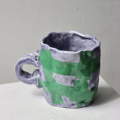 "SHOKKI" Mug - M - pattern