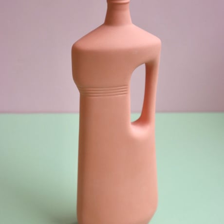 "Foekje Fleur" porcelain bottle vase - salmon -