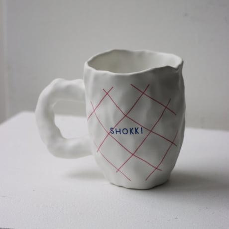 "SHOKKI" Mug - M - pattern