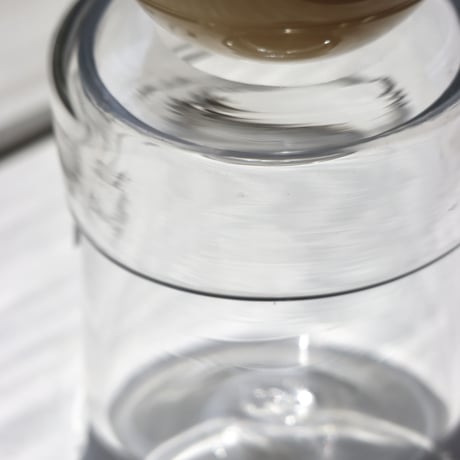 " RUKA Glass " ORB CANISTER - F