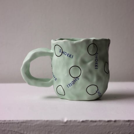 "SHOKKI" Mug - M - pattern