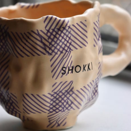 "SHOKKI" Mug - M - pattern