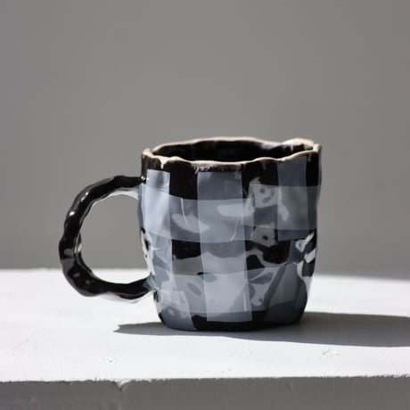 "SHOKKI" Mug - M - pattern