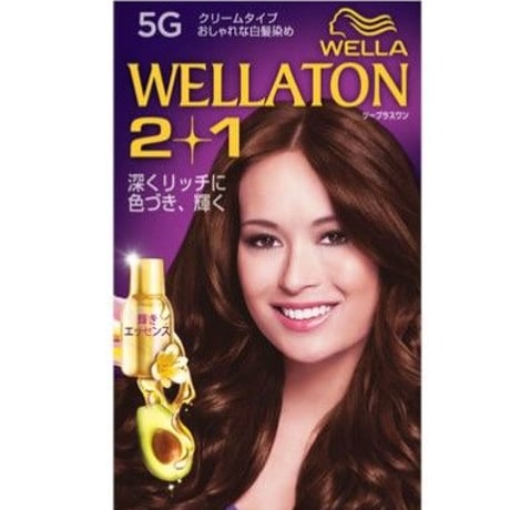 WELLATON  2+1 染发剂 5G 暖调棕色 1套