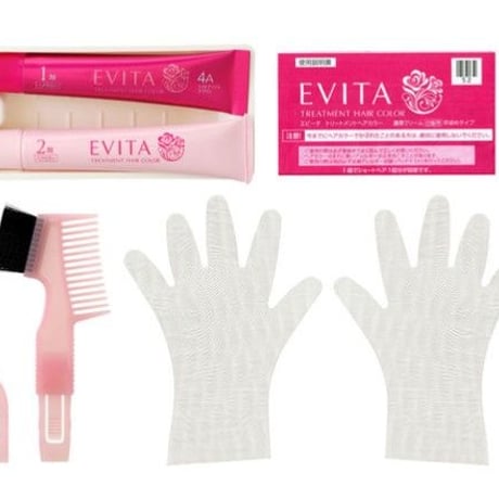 EVITA  护理发色  4A  浅棕色 1套