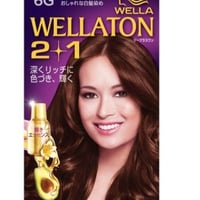 WELLATON  2+1 染发剂 6G略浅  时尚的灰棕色 1套