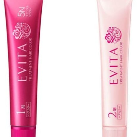 EVITA  护理发色  5N  天然棕 1套