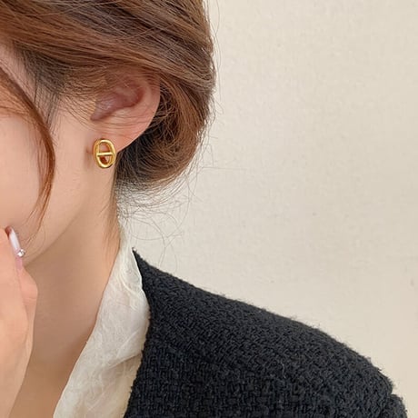 anchor キャッチレス ピアス イヤリング
