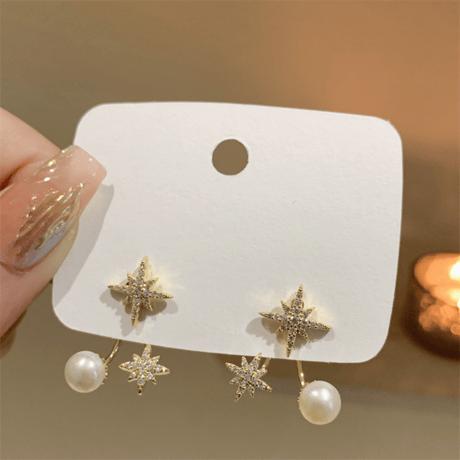 star pearl ピアス
