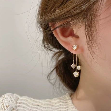 Crash heart ピアス