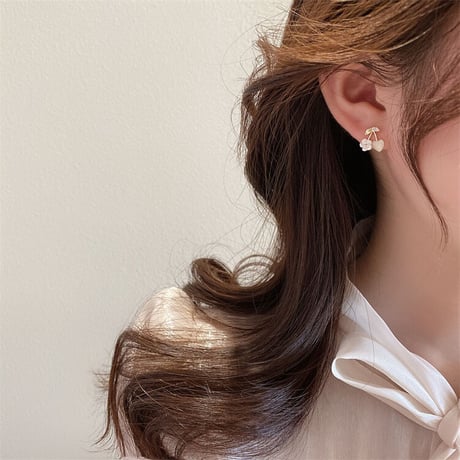 Flower Cherry ピアス