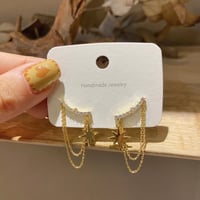 shooting star ピアス