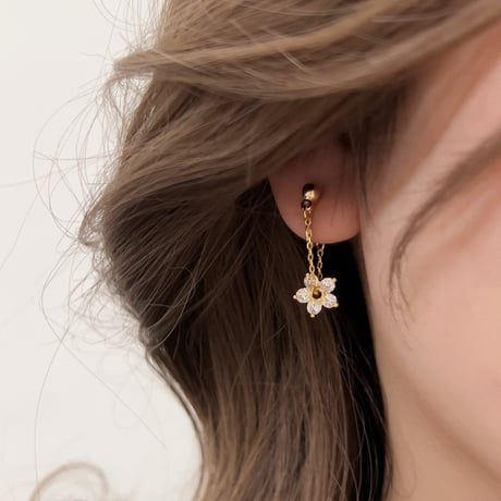 Perlina dropピアス　イヤリング