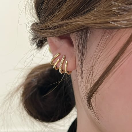 Flash Lines ピアス　イヤリング