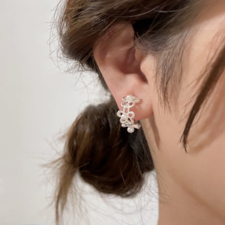 Perlene Starピアス　イヤリング