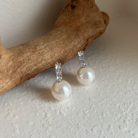pearl stone ピアス イヤリング