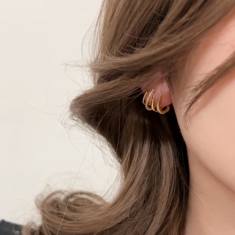 Flash Lines ピアス　イヤリング