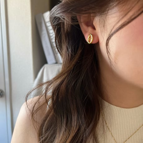 anchor キャッチレス ピアス イヤリング