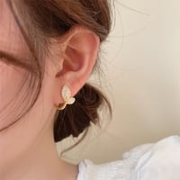 Leaf Leaf キャッチレスピアス