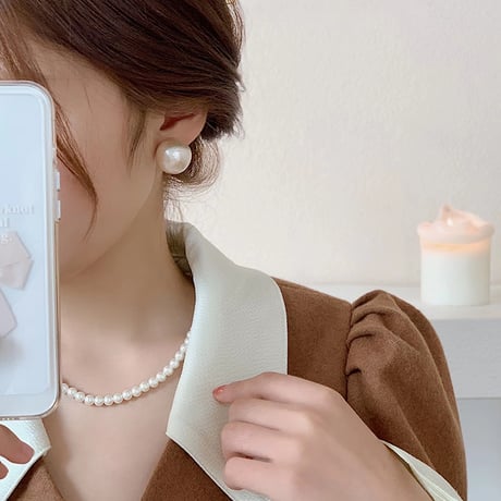BIG Pearl ピアス