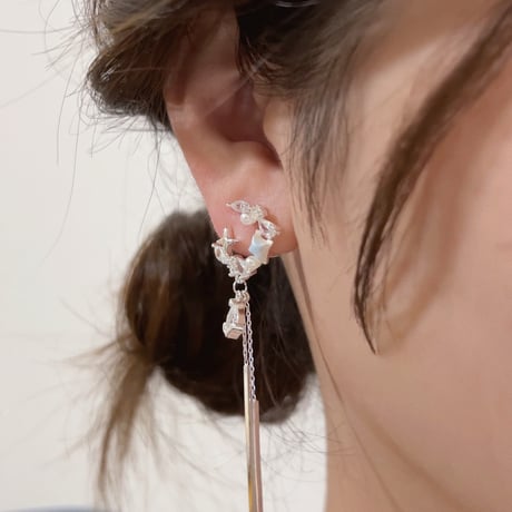 Perlene Starピアス　イヤリング