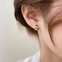 hoop heart ピアス