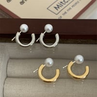 2カラー フープ ピアス