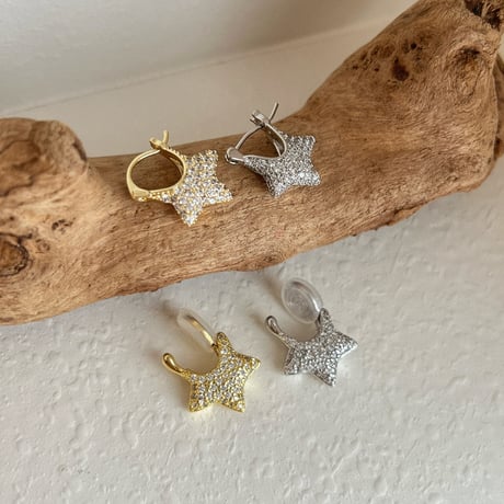 bijou star ピアス イヤリング