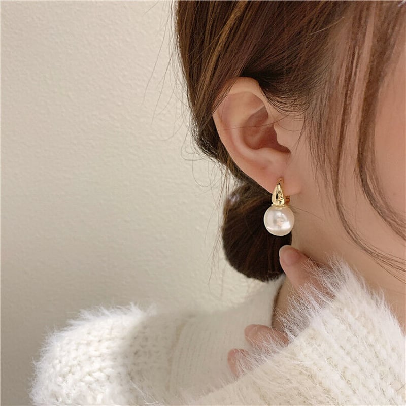 shizuku pearl ピアス イヤリング | Cattlya