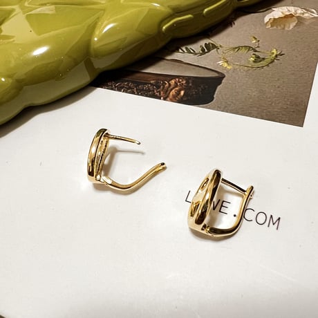 anchor キャッチレス ピアス イヤリング