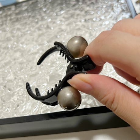 pearl ヘアクリップ