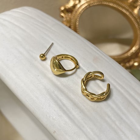 3セット ピアス イヤーカフ