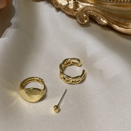 3セット ピアス イヤーカフ