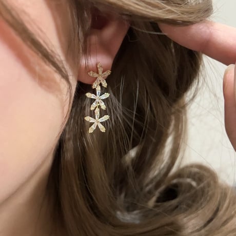 Floretteピアス　イヤリング